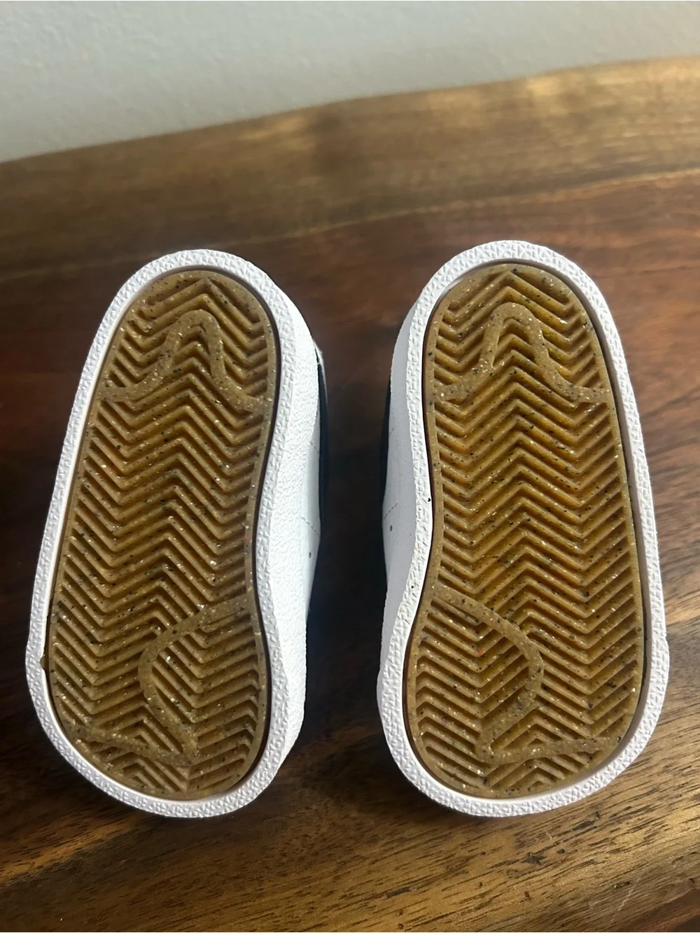 Kids White High-Top Nike Blazer Sneaker